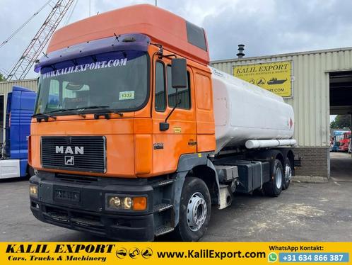 MAN 26.403 Fuel Tank Truck 6x2 18.100 Liters Good Condition, Autos, Camions, Entreprise, MAN, Diesel, Boîte manuelle