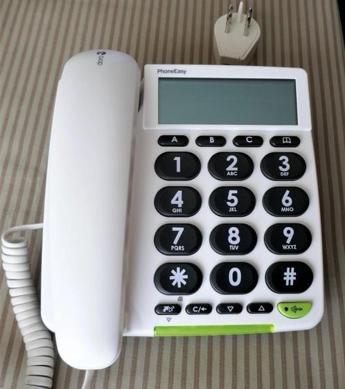 Doro PhoneEasy 312cs, (grote toetsen/ display) als nieuw, Télécoms, Téléphones fixes | Combinés & sans fil, Enlèvement ou Envoi
