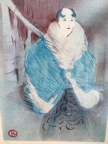 Lithographie d'Henri de Toulouse-Lautrec