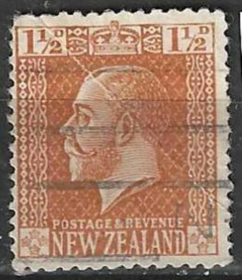 Nieuw Zeeland 1915/1921 - Yvert 165 - George V (ST), Postzegels en Munten, Postzegels | Oceanië, Gestempeld, Verzenden
