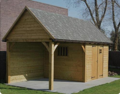 Maison de jardin à vendre. Nouveau, Jardin & Terrasse, Abris de jardin, Neuf, Abri de jardin, Bois, 500 cm ou plus, 200 à 400 cm