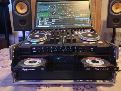 Digitale DJset met 2 Pioneer cd/dvd spelers., Musique & Instruments, DJ sets & Platines, Comme neuf, DJ-Set, Pioneer, Enlèvement