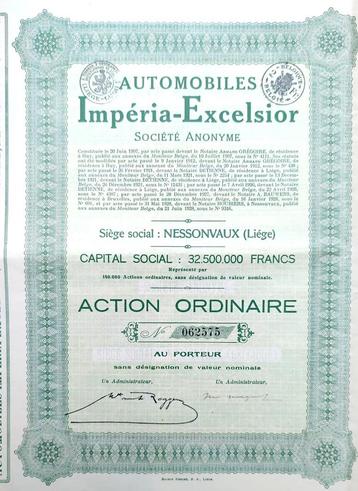 Automobiles Impéria-Excelsior 1928