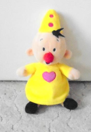 1 Ancienne peluche CLOWN JAUNE" BUMBA" 20cm PARFAIT ETAT