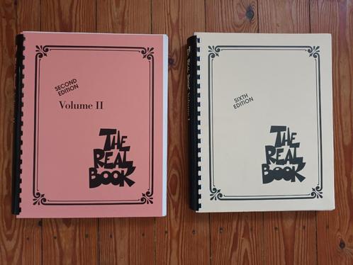 The Real Book + Volume 2 (C instrument)  jazz standards, Livres, Musique, Comme neuf, Genre ou Style, Enlèvement ou Envoi