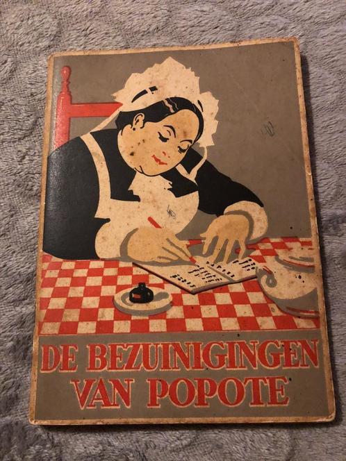 De Bezuinigingen van Popote (vintage boekje over geld uit sp, Livres, Livres de cuisine, Utilisé, Entrées et Soupes, Plat principal