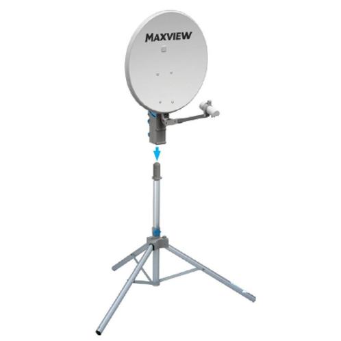 tv schotel Maxview - 65 cm met satelietzoeker, TV, Hi-fi & Vidéo, Antennes paroboliques, Comme neuf, Antenne (parabolique), Autres marques