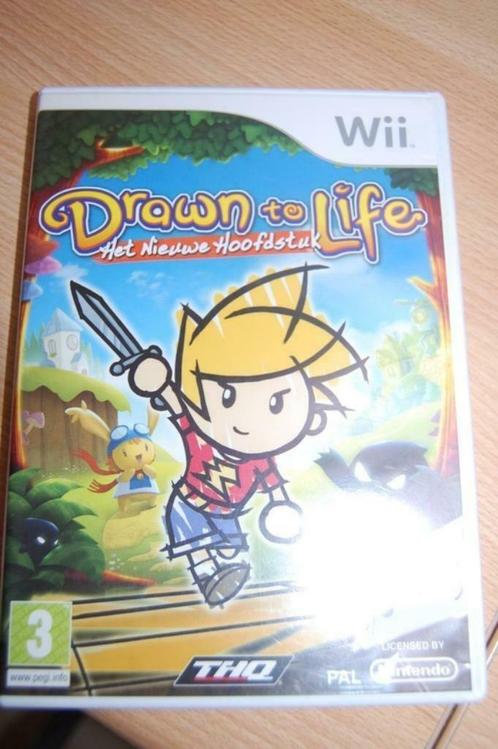 Wii: Drawn to life - het nieuwe hoofdstuk, Consoles de jeu & Jeux vidéo, Jeux | Nintendo Wii, Comme neuf, Puzzle et Éducatif, Enlèvement ou Envoi