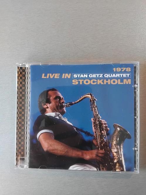 CD. Quatuor Stan Getz. Vivre à Stockholm en 1978., CD & DVD, CD | Jazz & Blues, Comme neuf, Enlèvement ou Envoi