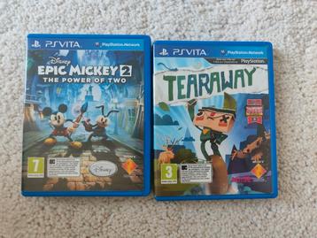 2 PlayStation PS Vita-spellen