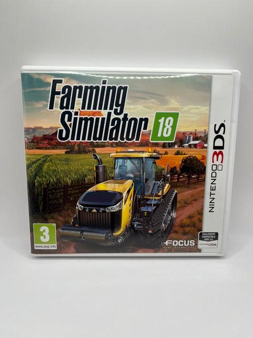Farming Simulator 18 Nintendo 3ds Game - Complete Pal, Games en Spelcomputers, Games | Nintendo 2DS en 3DS, Gebruikt, Simulatie