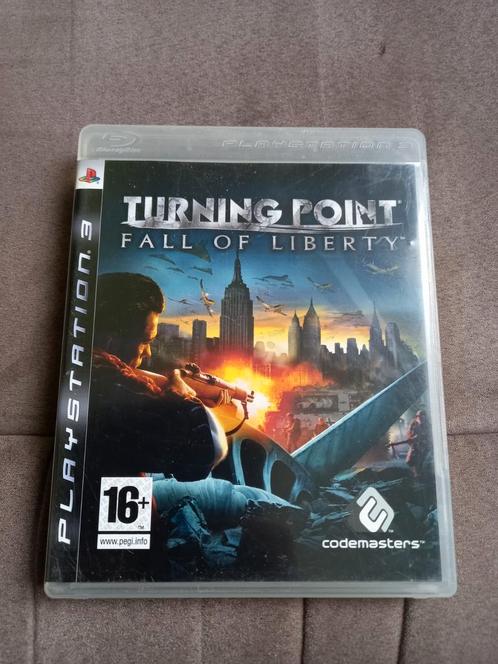 PS3 Turning point fall of liberty, Games en Spelcomputers, Games | Sony PlayStation 3, Gebruikt, Shooter, 1 speler, Vanaf 16 jaar