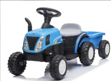 Licensed New Holland T7 elektrische kinderauto Tractor 6V