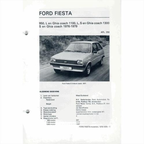 Ford Fiesta Vraagbaak losbladig 1976-1979 #3 Nederlands, Boeken, Auto's | Boeken, Gelezen, Ford, Ophalen of Verzenden