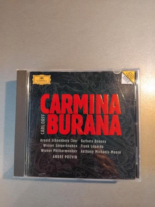 Cd. Orff. Carmina Burana.  (DG, 4D)., Cd's en Dvd's, Cd's | Klassiek, Zo goed als nieuw, Ophalen of Verzenden