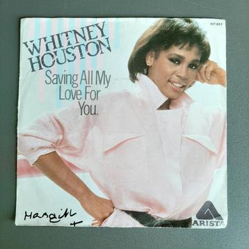 Single: Whitney Houston - Saving all my love for you
