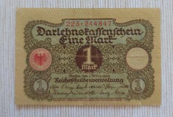 Germany 1920 - 1 Mark - Darlehenskassenschein 225.244847 