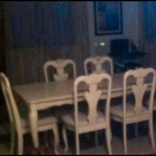 Table + 5 chaises, Maison & Meubles, Tables | Tables à manger, Comme neuf, Enlèvement ou Envoi