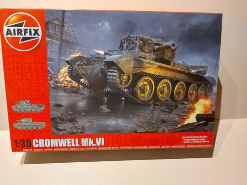 Airfix (A1374): Crusader Mk.III Britse tank Cromwell Mk.VI, Hobby en Vrije tijd, Modelbouw | Auto's en Voertuigen, Nieuw, Tank