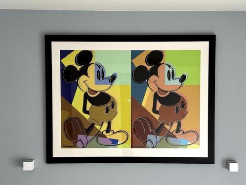 Andy Warhol - Double Mickey, 1981., Antiek en Kunst, Kunst | Litho's en Zeefdrukken, Ophalen