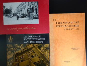 Drie boekjes over Turnhout: prentkaarten, kerk en academie