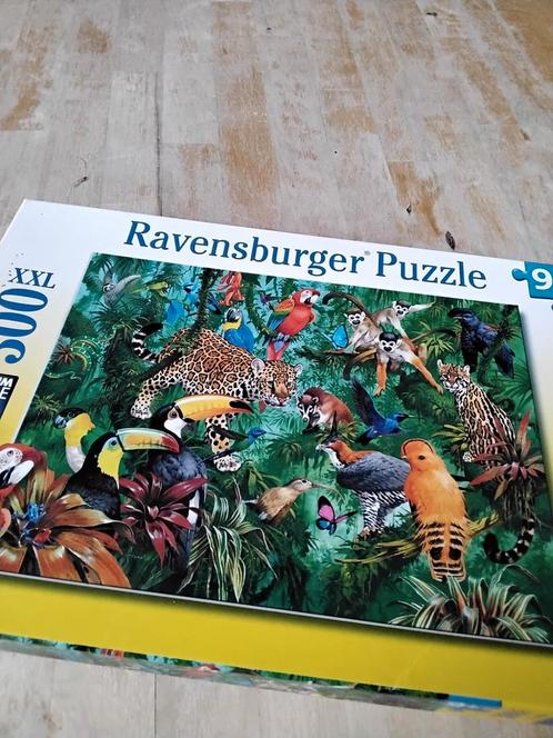 PUZZLE 300 PIECES animaux de la jungle, Hobby & Loisirs créatifs, Sport cérébral & Puzzles, Utilisé, Puzzle, Enlèvement