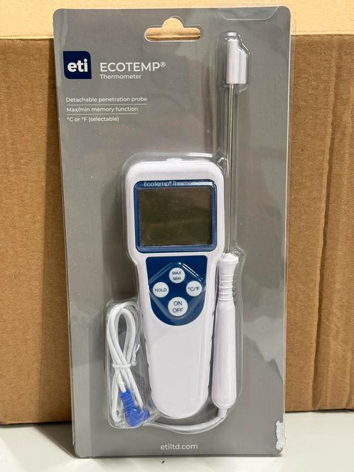 Thermomètre numérique professionnel ETI 410-950 Ecotemp, Divers, Matériel Infirmier, Neuf, Enlèvement ou Envoi