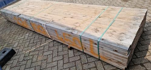 3: Planken Vurenhout 22x100mm geschaafd aan 18x95mm, Bricolage & Construction, Bois & Planches, Neuf, Planche, Épicéa, 300 cm ou plus