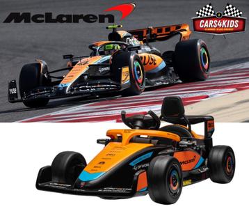 Race auto Formule 1 McLaren - soft start - lederen zit - RC