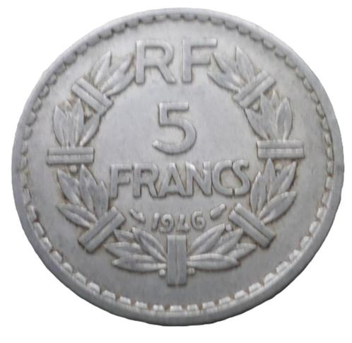 FRANCE.... 5 francs Lavrillier -année 1946, Timbres & Monnaies, Monnaies | Europe | Monnaies non-euro, Monnaie en vrac, France