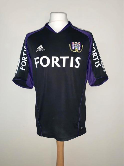 Anderlecht 2004-2005 Third Kompany Adidas RSCA shirt, Sport en Fitness, Voetbal, Gebruikt, Shirt, Maat M
