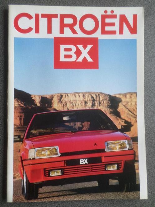 1986 Brochure des Citroën BX, GTI, Livres, Autos | Brochures & Magazines, Citroën, Enlèvement ou Envoi