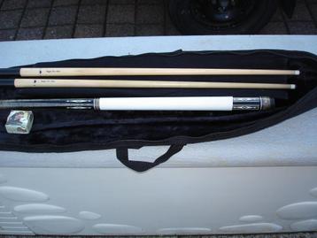 Buffalo vision 1 biljartkeu met 2 Pro shafts Incl Keutas