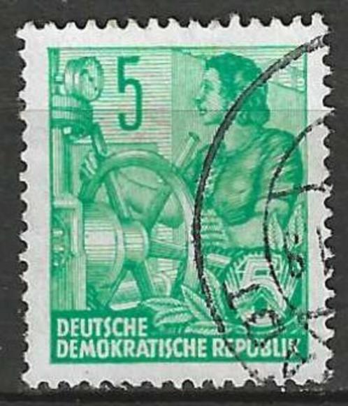 Duitsland DDR 1953 - Yvert 149 - Vijfjarenplan - 5 p. (ST), Timbres & Monnaies, Timbres | Europe | Allemagne, Affranchi, RDA, Envoi
