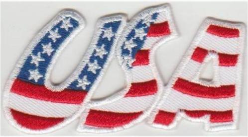 USA vlag stoffen opstrijk patch embleem #6, Motos, Accessoires | Autocollants, Envoi
