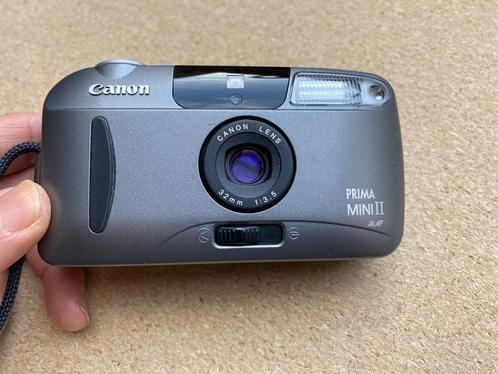 Canon prima mini II, TV, Hi-fi & Vidéo, Appareils photo analogiques, Comme neuf, Compact, Canon, Enlèvement ou Envoi