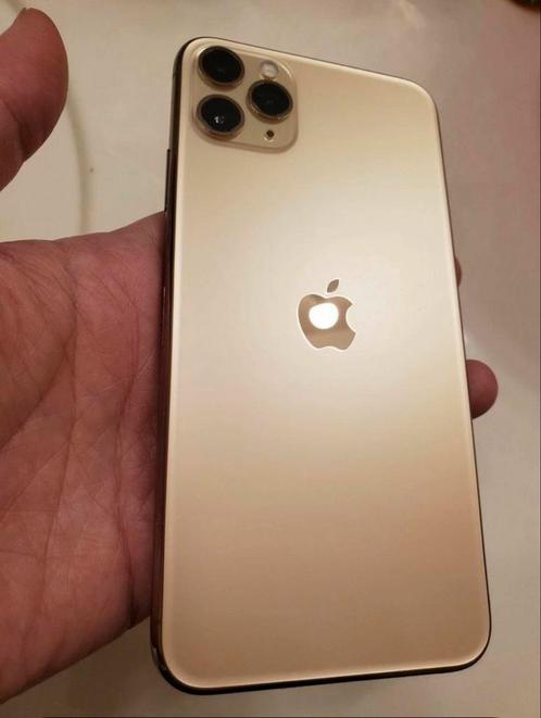 iPhone 11 Pro Max - Édition dorée, Télécoms, Téléphonie mobile | Apple iPhone, Comme neuf, 64 GB, Sans abonnement, Avec simlock (verrouillage SIM)