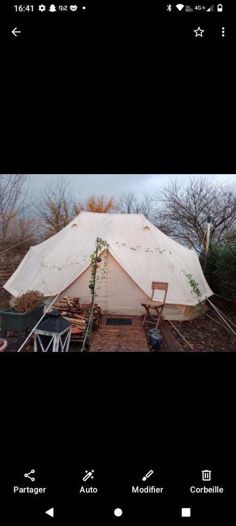 Tent/yurt, Caravans en Kamperen, Tenten, tot en met 4, Gebruikt, Ophalen