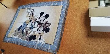 Dun tapijt, dekentje van Mickey Mouse - NIEUW