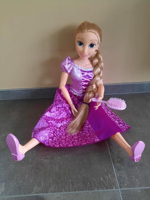 Rapunzel 80cm, Kinderen en Baby's, Speelgoed | Poppen, Gebruikt, Ophalen of Verzenden