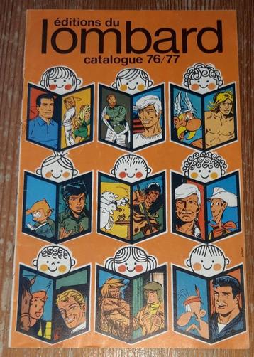 Catalogue Lombard 1976 Michel Vaillant Asterix