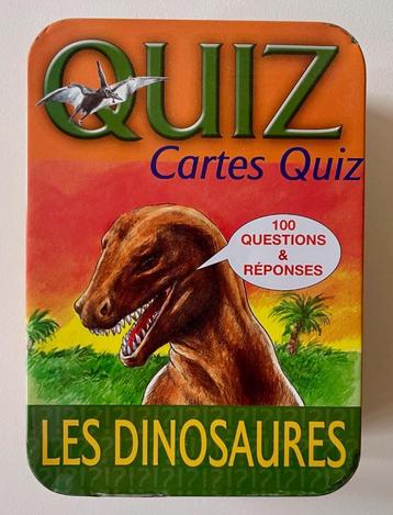 Quiz dinosaures 8 ans 100 questions/réponses