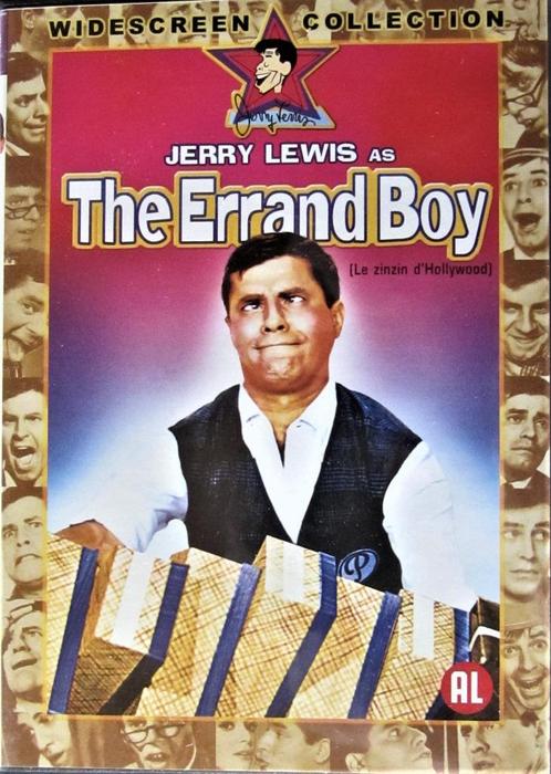 DVD KOMISCHE KOMEDIE- THE ERRAND BOY (JERRY LEWIS) ZELDZAAM, Cd's en Dvd's, Dvd's | Komedie, Zo goed als nieuw, Actiekomedie, Alle leeftijden