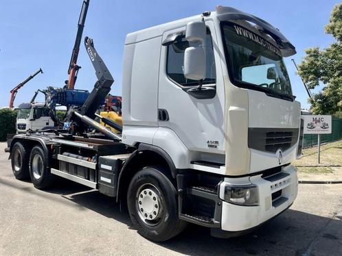 Renault Lander 450 DXI EURO 5 - 6x4 - 20T PALLIFT HAAKSYSTEE, Autos, Camions, Entreprise, Achat, ABS, Air conditionné, Cruise Control