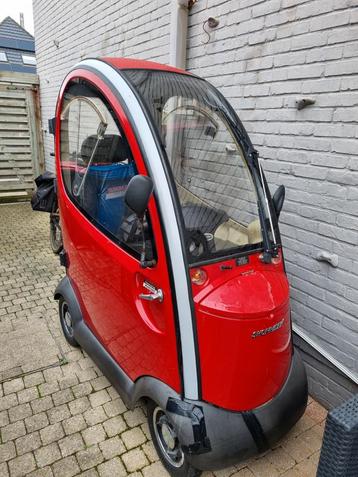 Overdekte scootmobiel cabine car Electrische scooter mobile