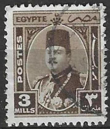 Egypte 1944/1946 - Yvert 225 - Koning Farouk (ST)
