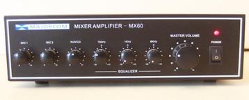 Majorcom Mixer Amplifier Versterker / Model MX60 / 60 Watt
