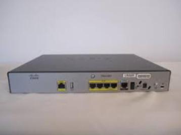 Cisco 881Router,ssl, vpn, firewall,4 ports ethernetswitching