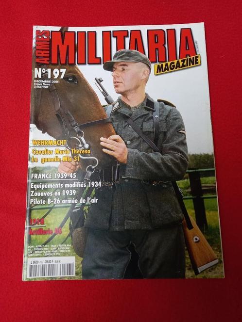 MILITARIA Magazine Nr. 197, Livres, Guerre & Militaire, Utilisé, Armée de terre, Deuxième Guerre mondiale, Enlèvement ou Envoi