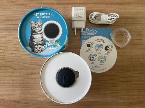 Pet Spotter - Cat tracker - Kat GPS tracker, Animaux & Accessoires, Accessoires pour chats, Comme neuf, Enlèvement ou Envoi